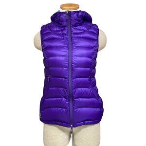 Kathmandu Puffer Vest Hood X Series Purple Size AU 6 US 4